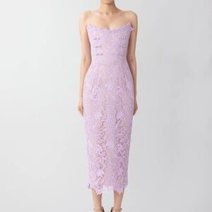 Sau Lee Rochelle Strapless Dress